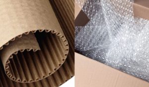 Cartón o plástico para embalaje en Cali